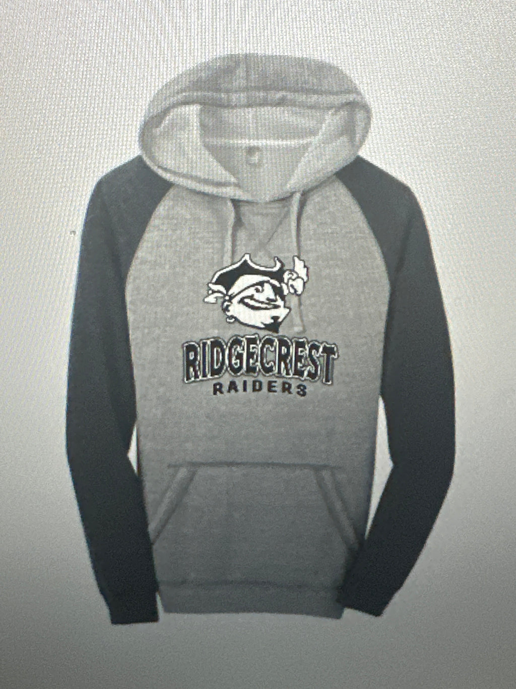 Ridgecrest Adult District Lightweight Fleece Raglan Hoodie