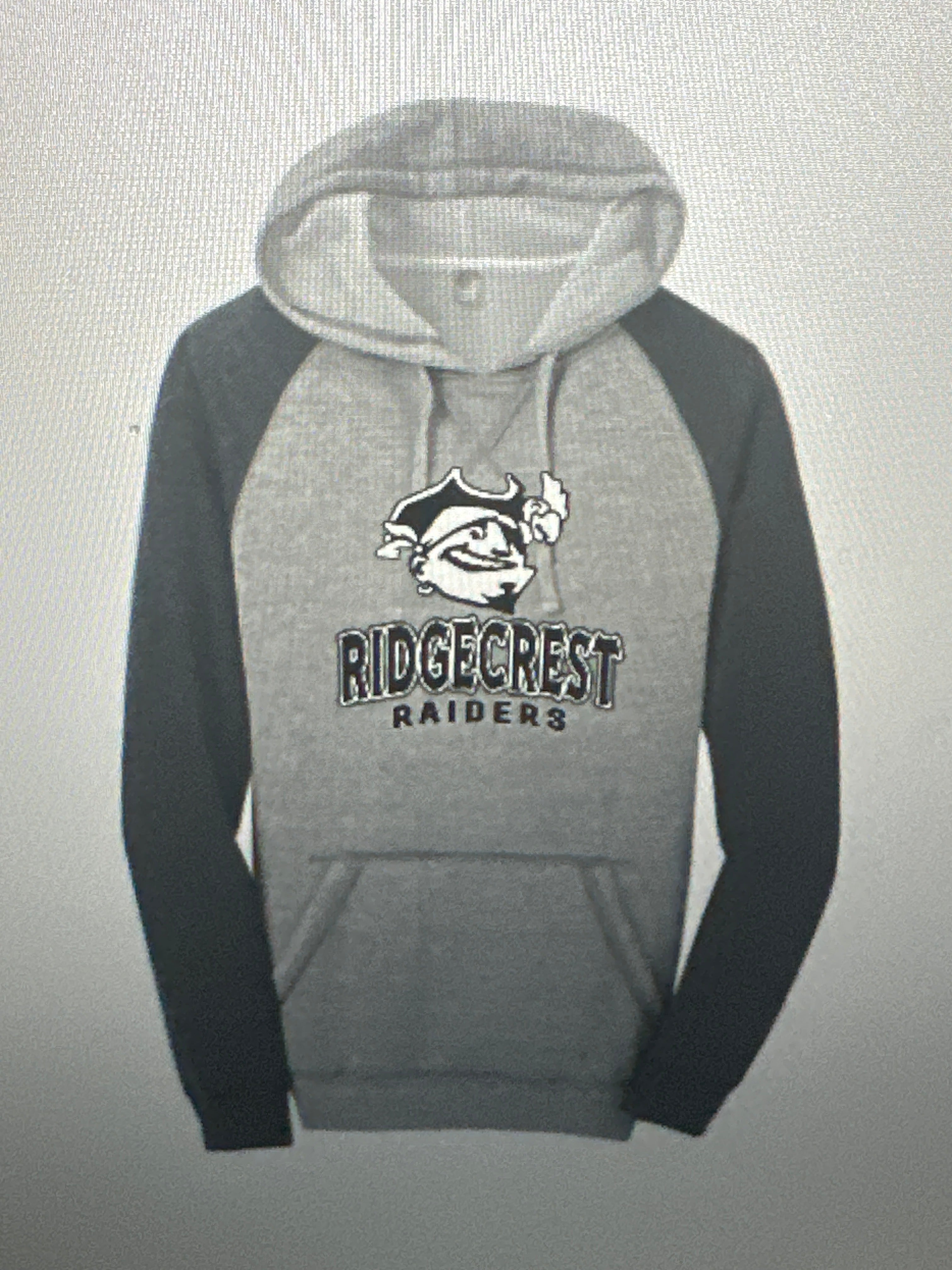 Ridgecrest Adult District Lightweight Fleece Raglan Hoodie