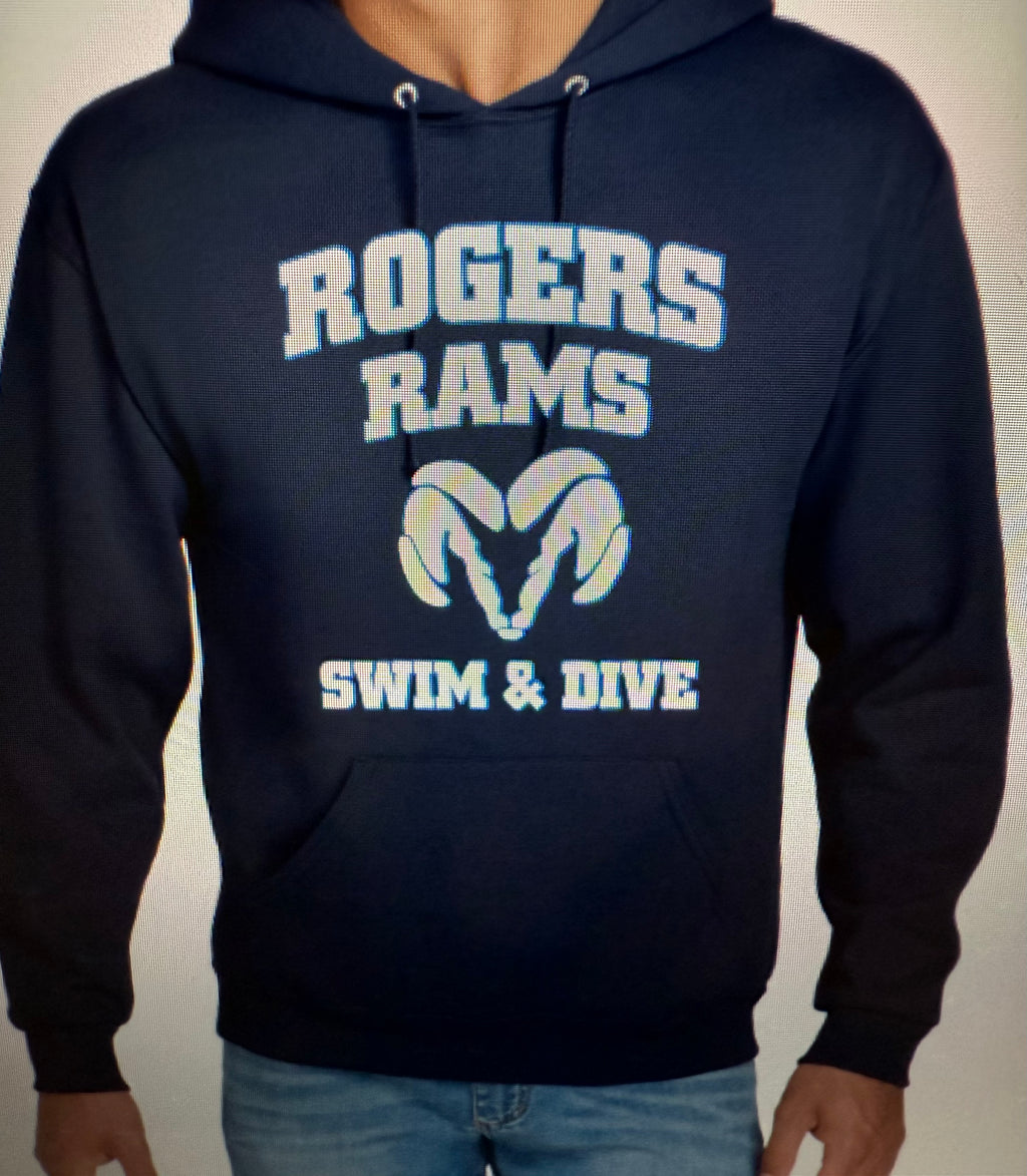 Jerzees Hooded Youth and Adult Sweatshirt