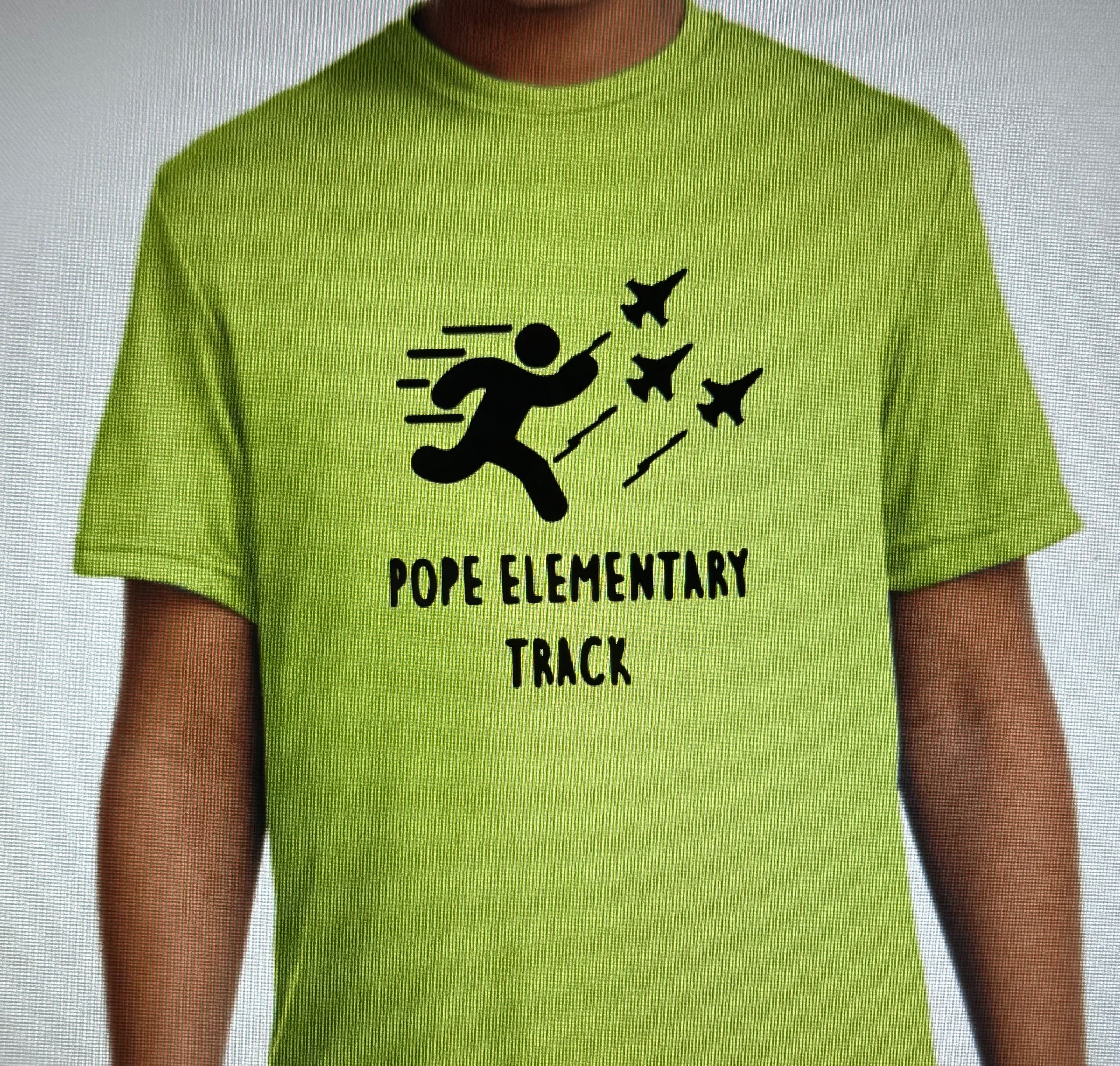 Pope "TRACK" Adult and Youth Sport Tek Tee