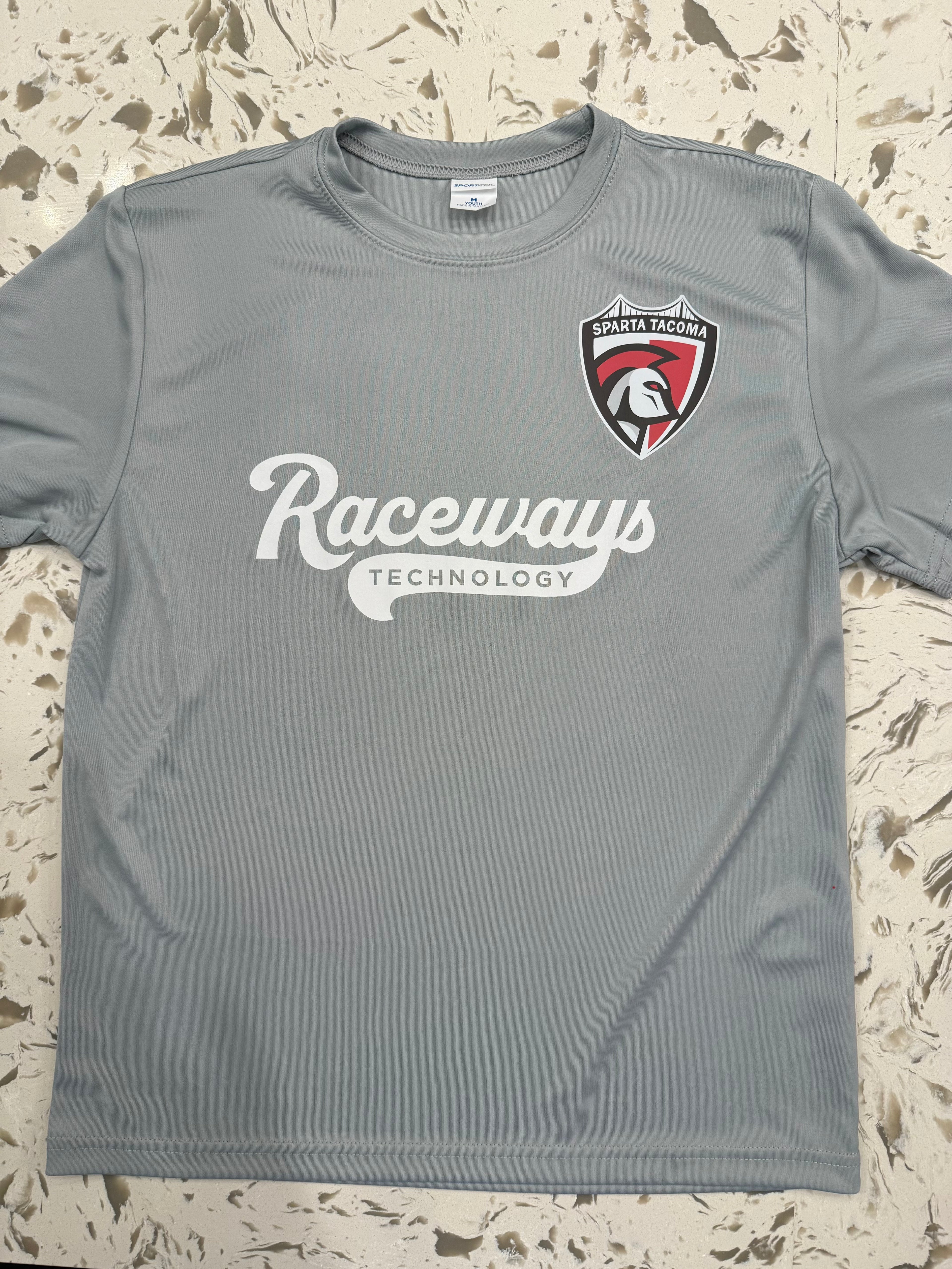 PRACTICE Sparta Tacoma SILVER OR BLACK Short and/or long sleeve Jersey