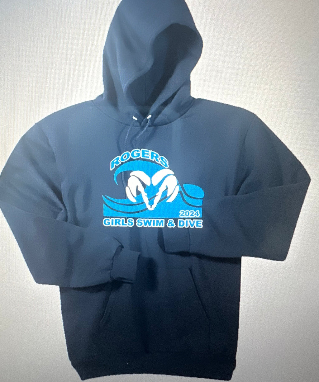 Jerzees Hooded Youth and Adult Sweatshirt