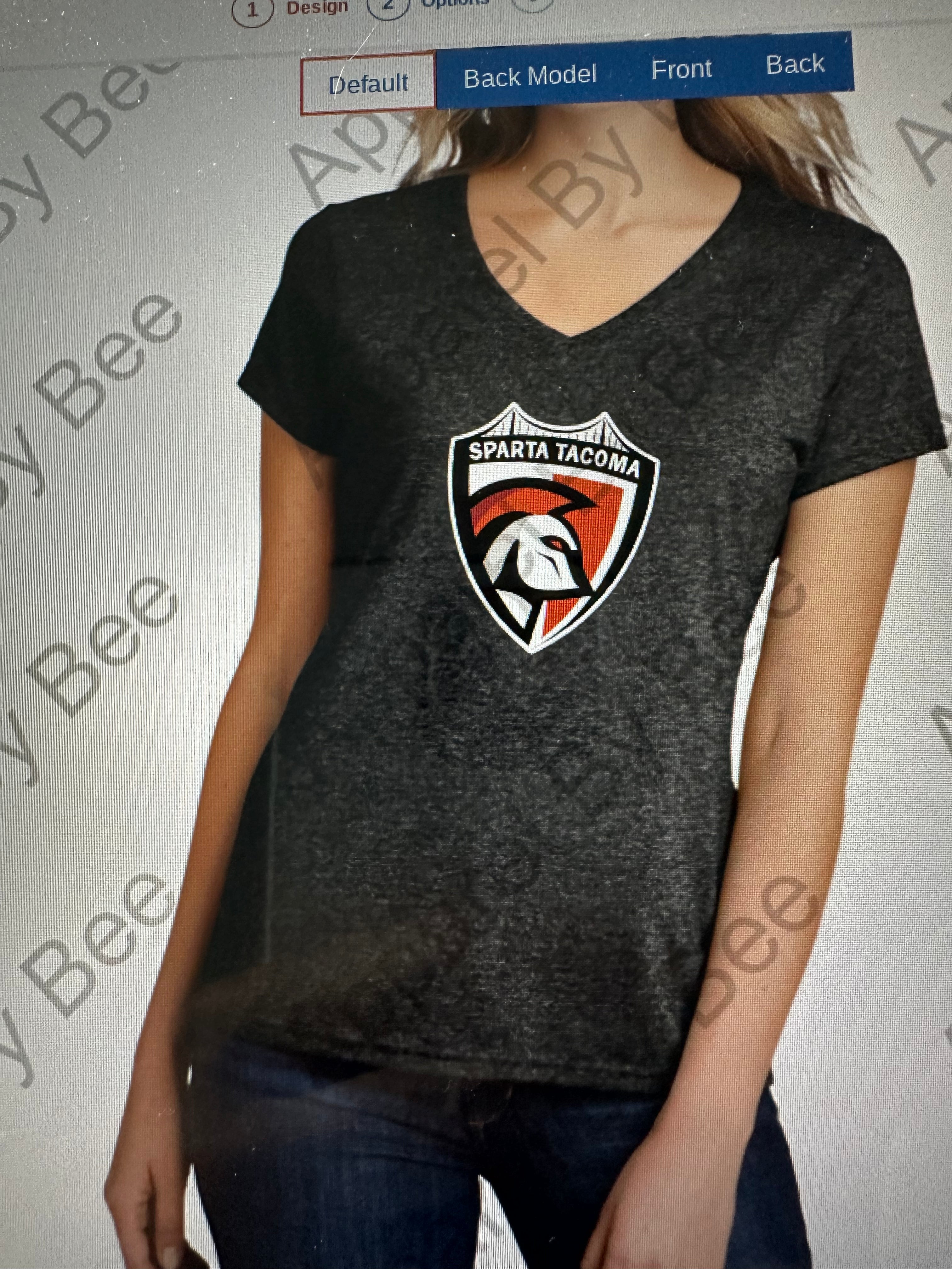 Sparta Tacoma Ladies V-Neck Tee