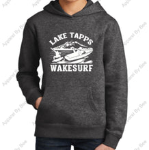 Lake Tapps Wake Surf Youth Hoodie FRONT Logo