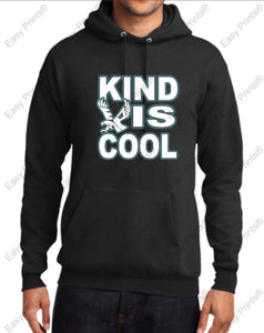 Evergreen Primary Adult “Kind Is Cool" Hooded Sweatshirt