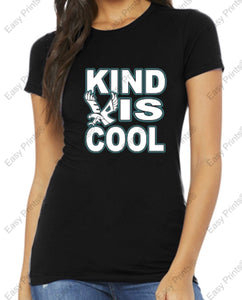 Adult Evergreen Primary "Kind Is Cool" Bella + Canvas Short Sleeve Jersey T