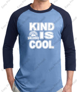 Birchwood "Kind is Cool" 3/4 Sleeve Sport-Tek Tee
