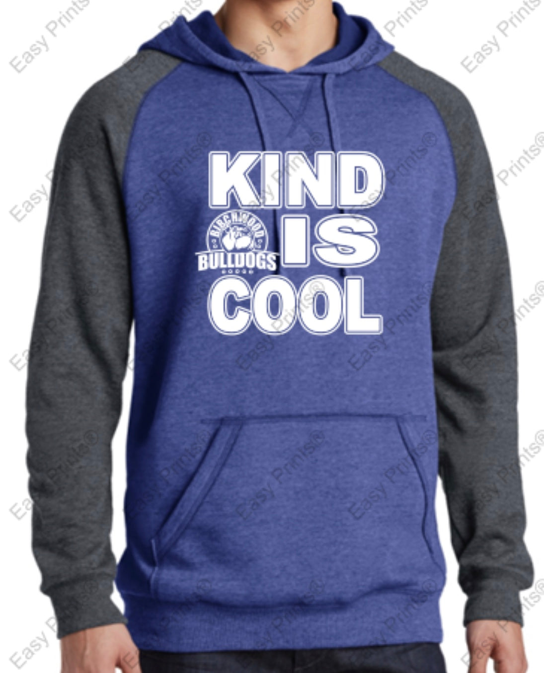 Birchwood "Kind is Cool" District Lightweight Fleece Raglan Hoodie