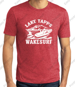 Lake Tapps Wake Surf  District Thread Tee