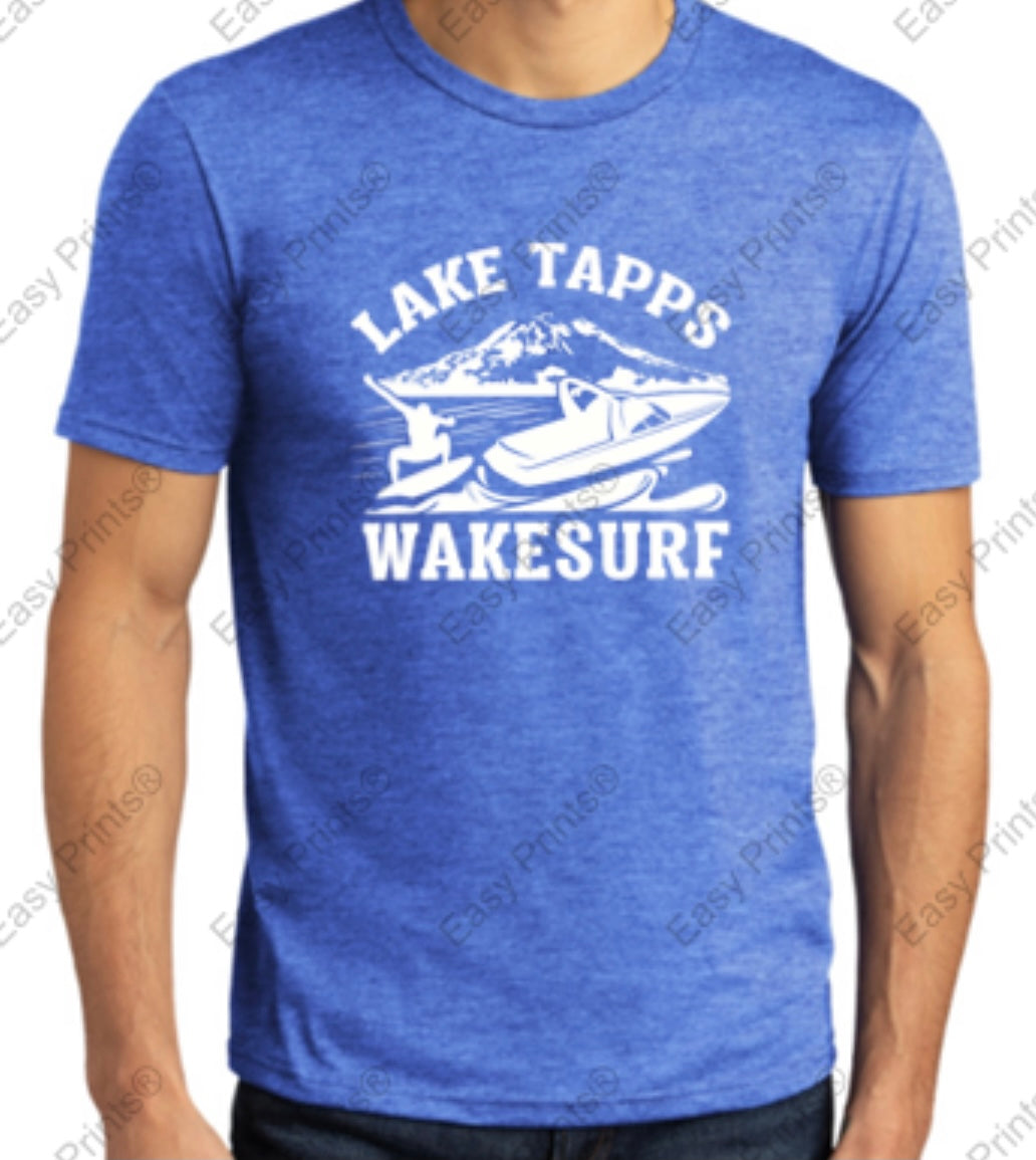 Lake Tapps Wake Surf  District Thread Tee