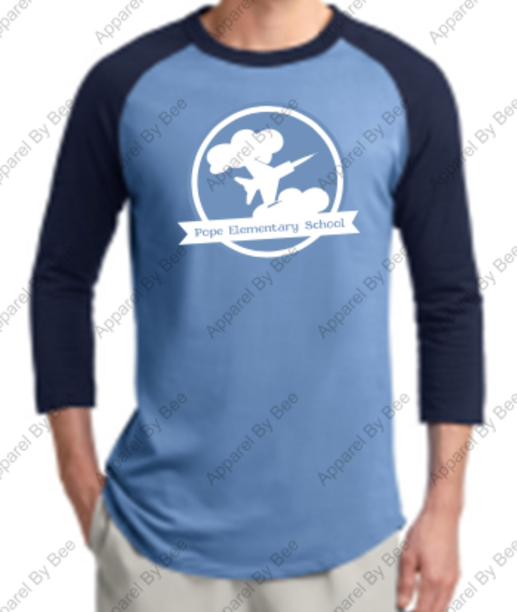 Adult Pope 3/4 Sleeve Sport-Tek Tee