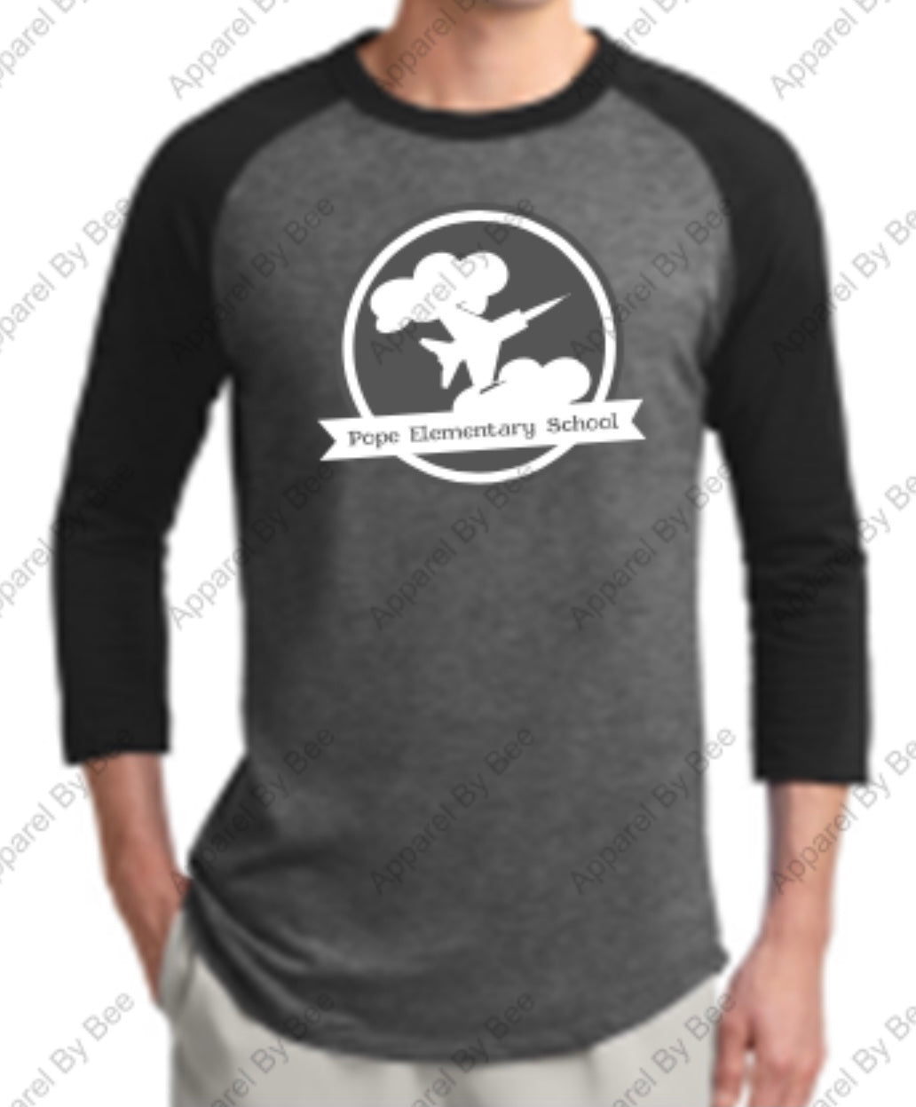 Adult Pope 3/4 Sleeve Sport-Tek Tee