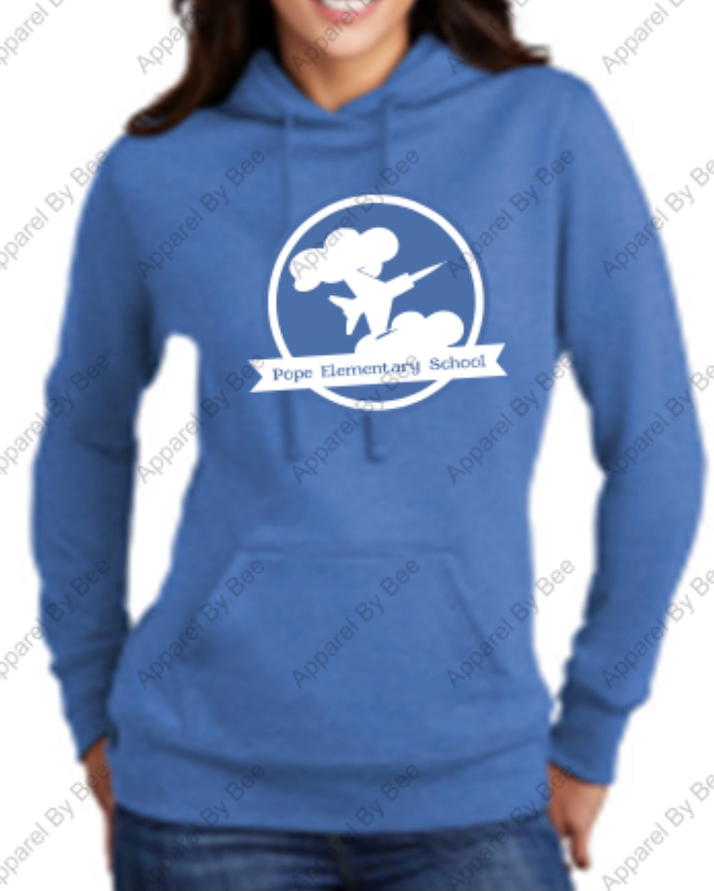 Pope Ladies Fleece Hooded Sweatshirt