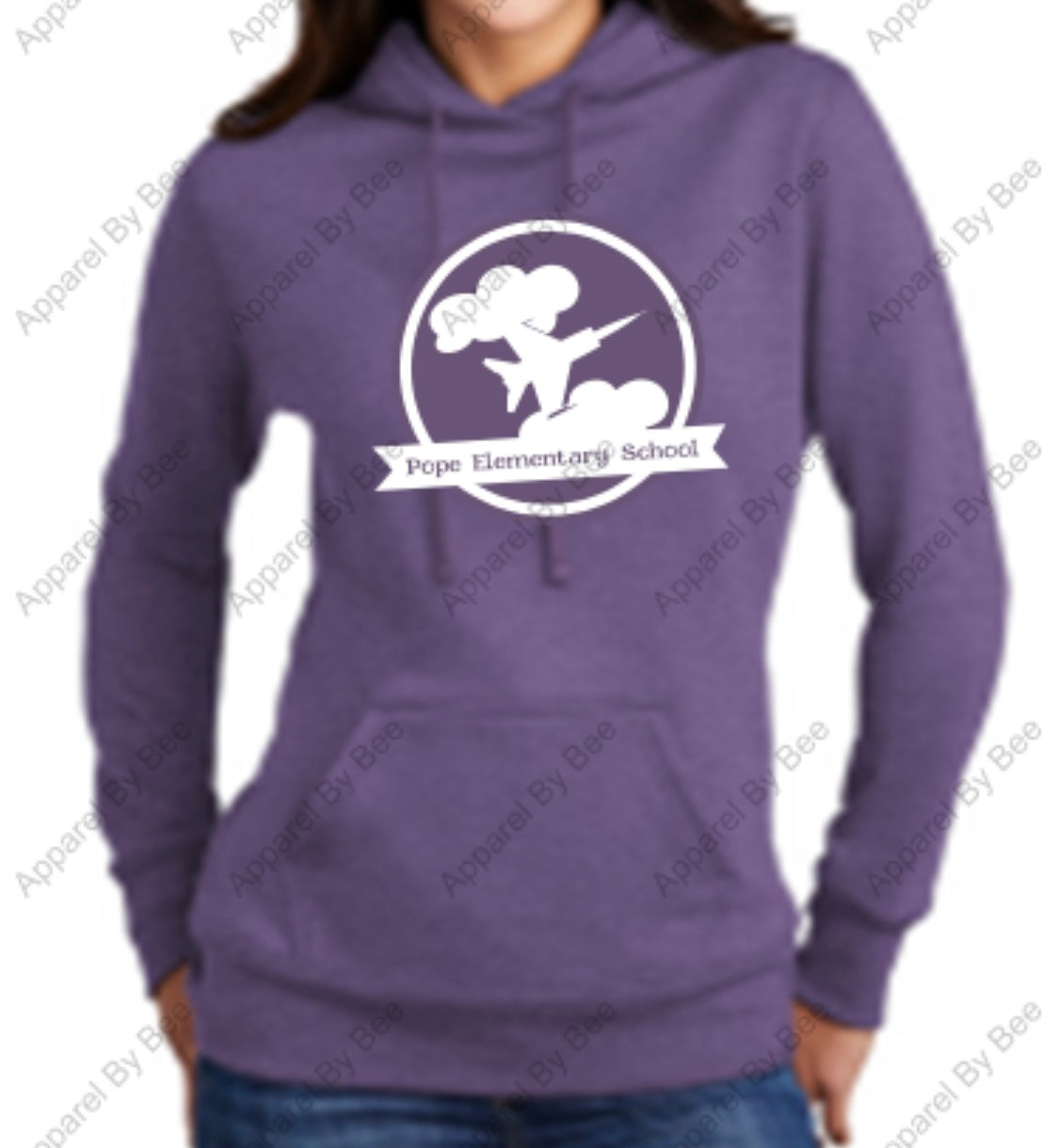 Pope Ladies Fleece Hooded Sweatshirt