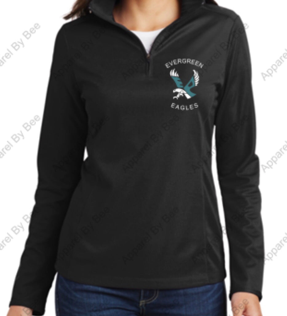 Evergreen Primary Mesh 1/2 Zip Pullover