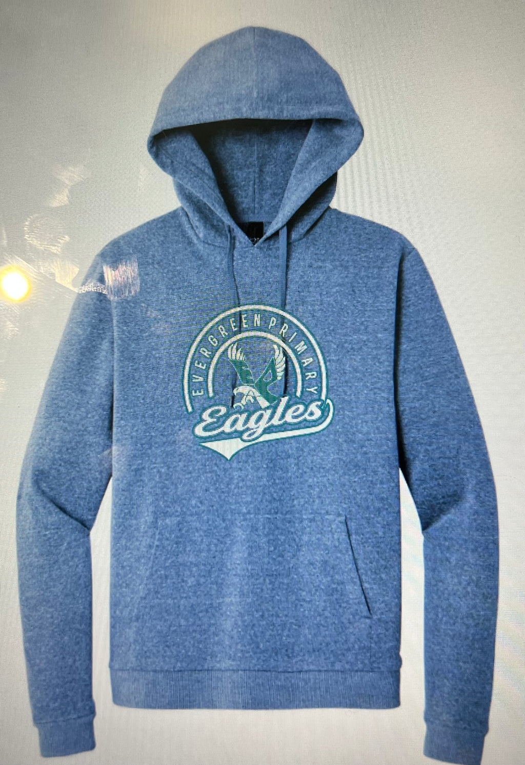 NEW Evergreen Logo Adult District Hooded Sweatshirt