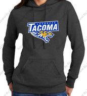 Tacoma Tigers Lacrosse Ladies Fleece Hooded Sweatshirt
