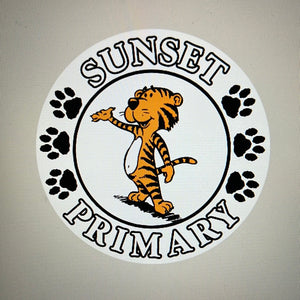 Sunset Sticker