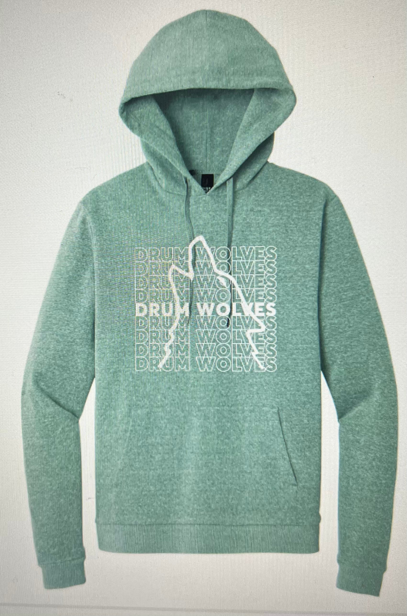 NEW Drum Logo and Kind Is Cool District Hooded Sweatshirt