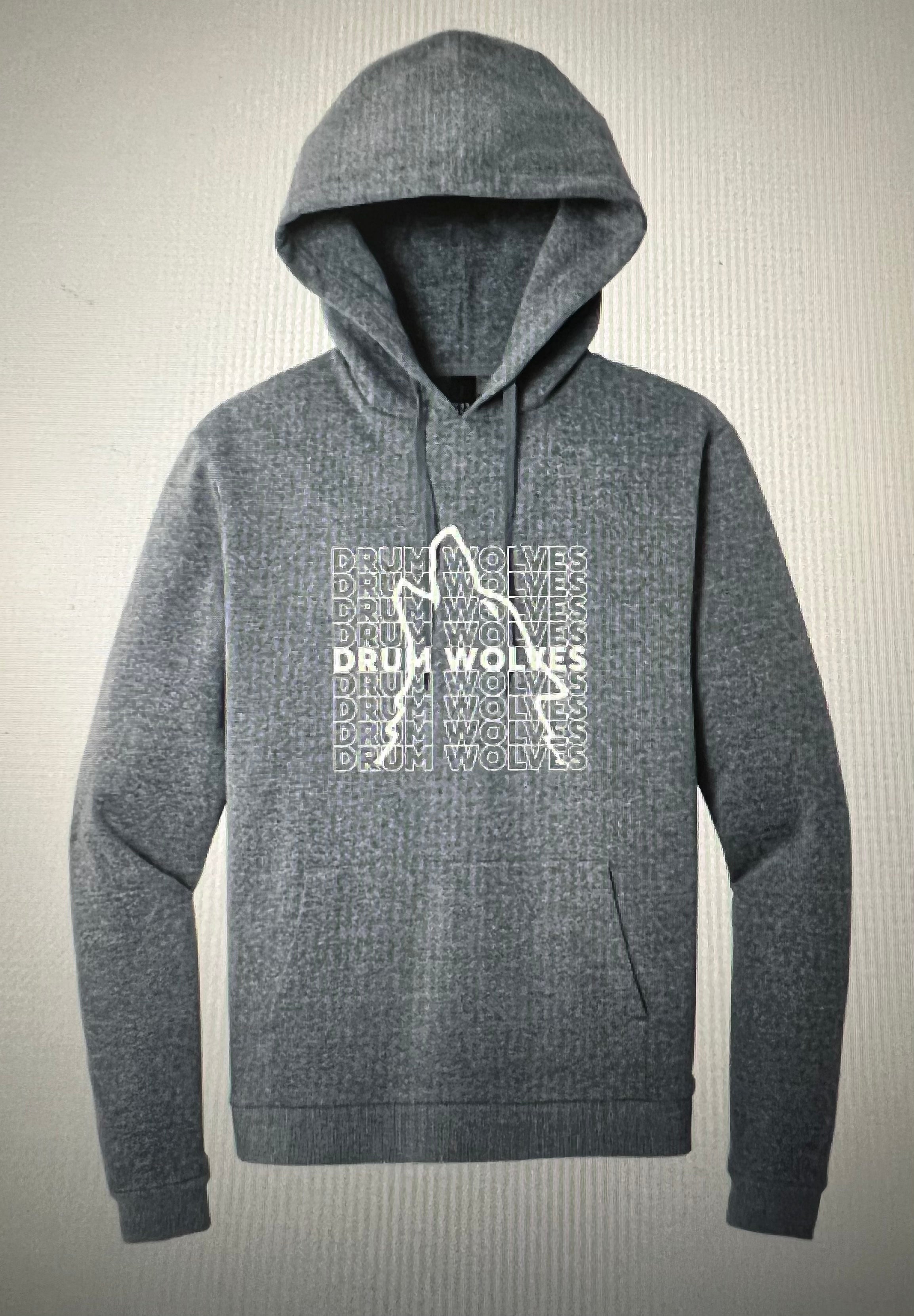 NEW Drum Logo and Kind Is Cool District Hooded Sweatshirt