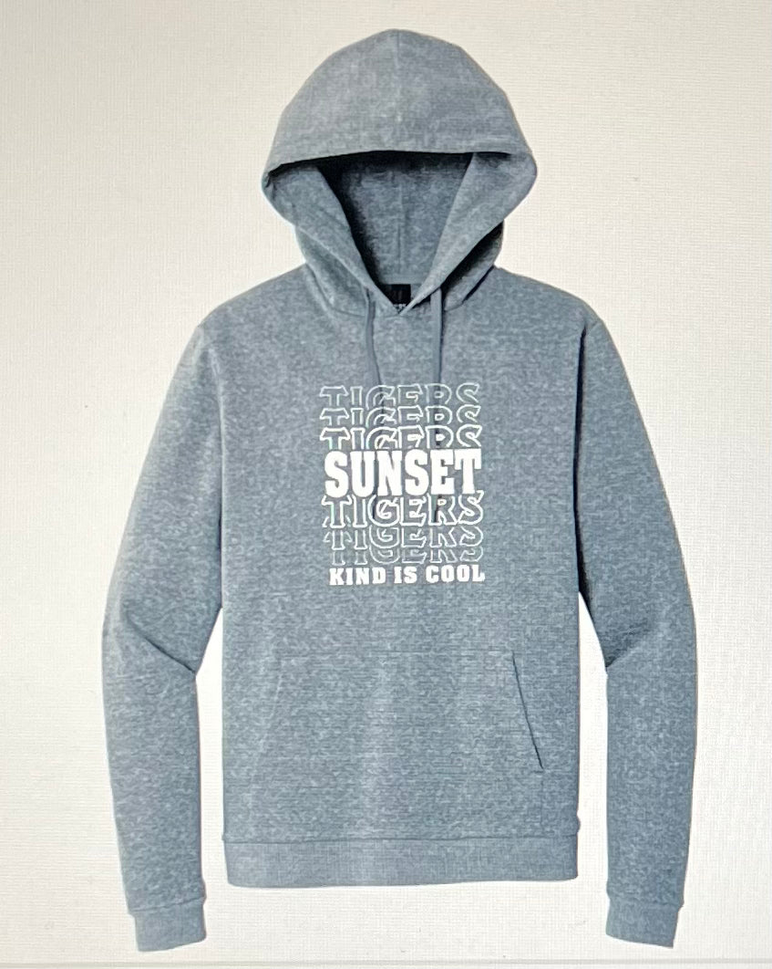 NEW Sunset Kind Is Cool District Hooded Sweatshirt