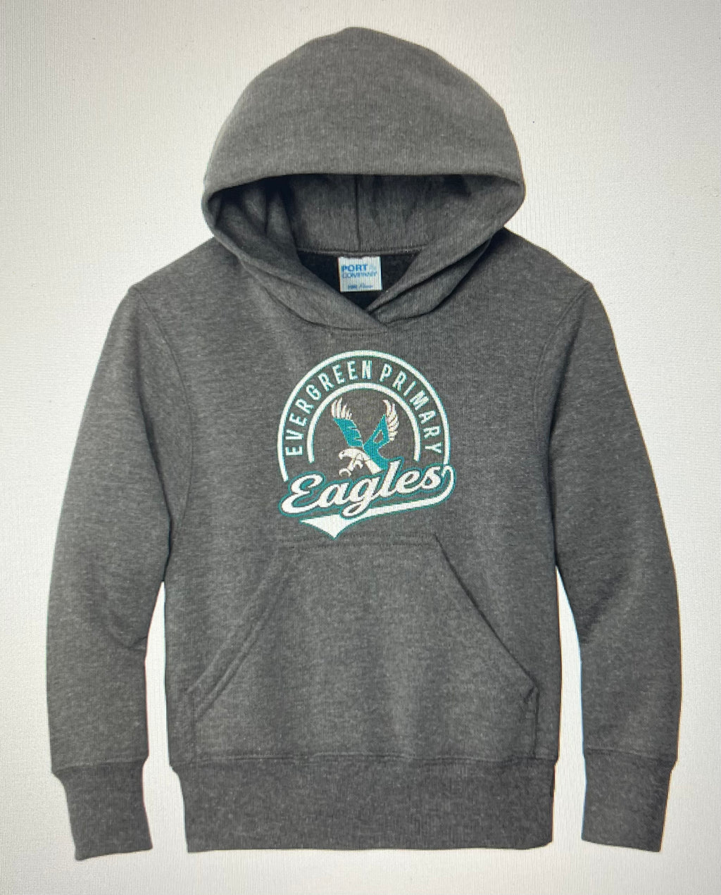 NEW Logo Evergreen Primary Hooded Youth and Adult Sweatshirt