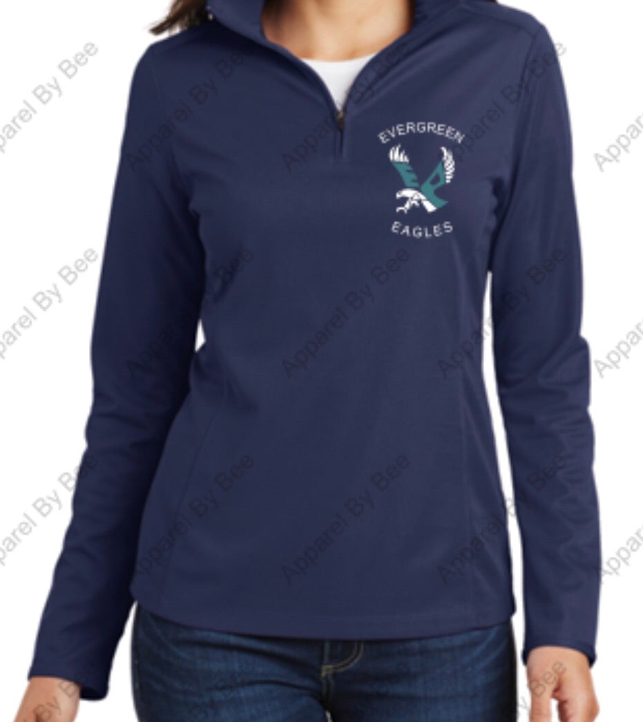 Evergreen Primary Mesh 1/2 Zip Pullover