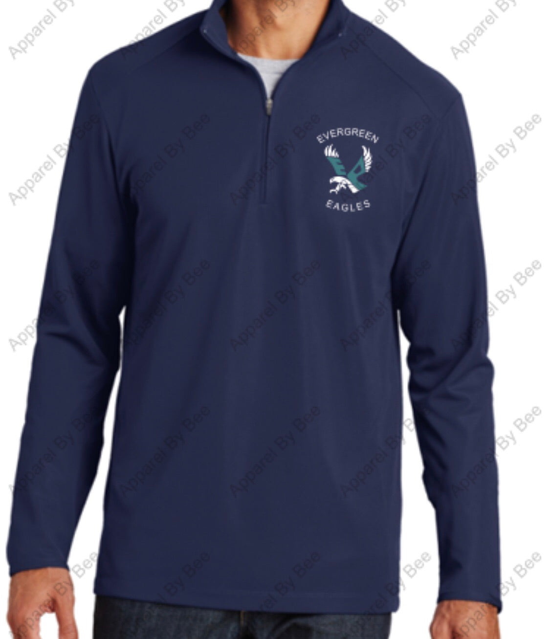 Evergreen Primary Mesh 1/2 Zip Pullover