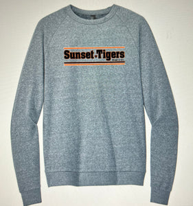 NEW Sunset Tigers Logos Perfect Crewneck