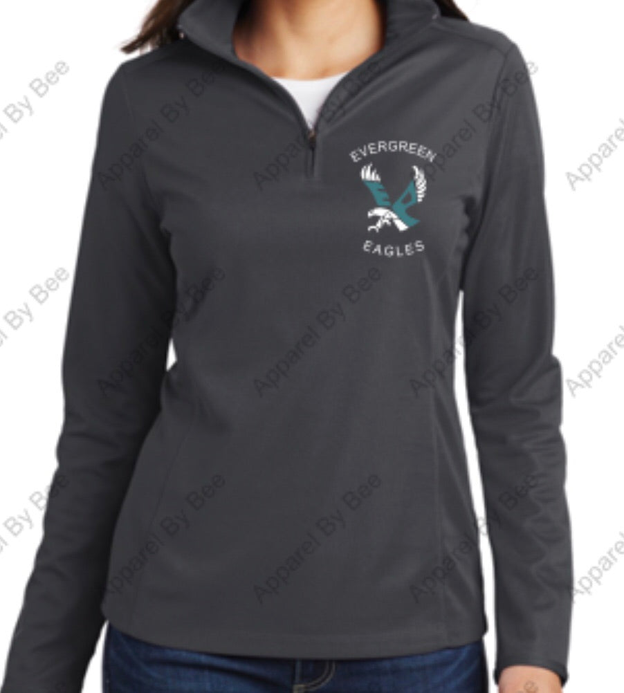 Evergreen Primary Mesh 1/2 Zip Pullover