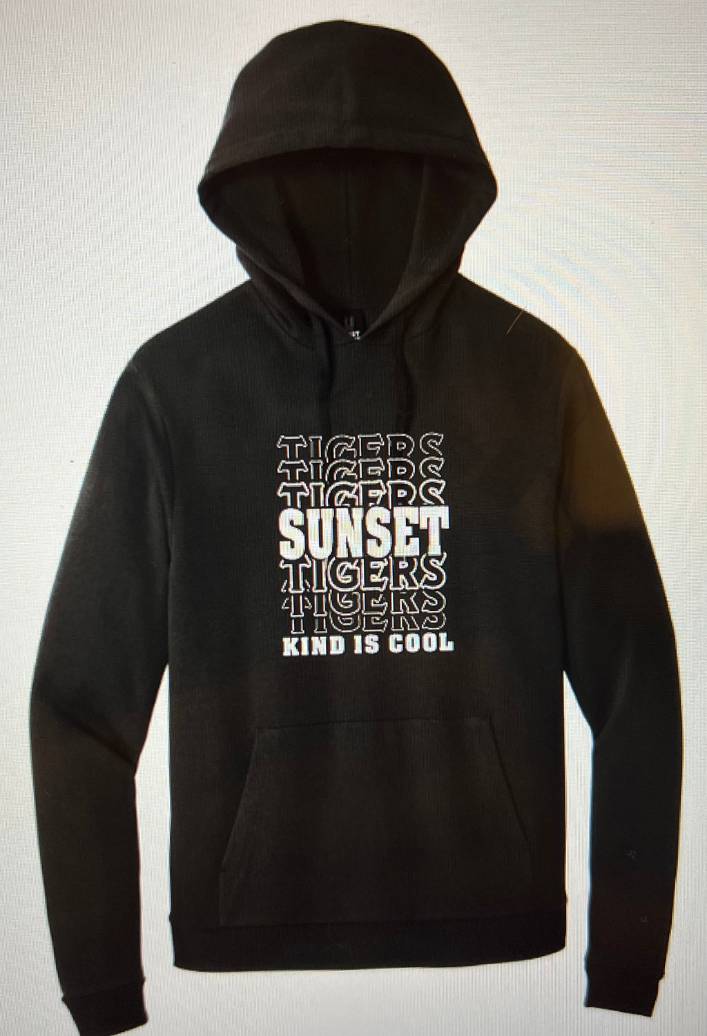 NEW Sunset Kind Is Cool District Hooded Sweatshirt