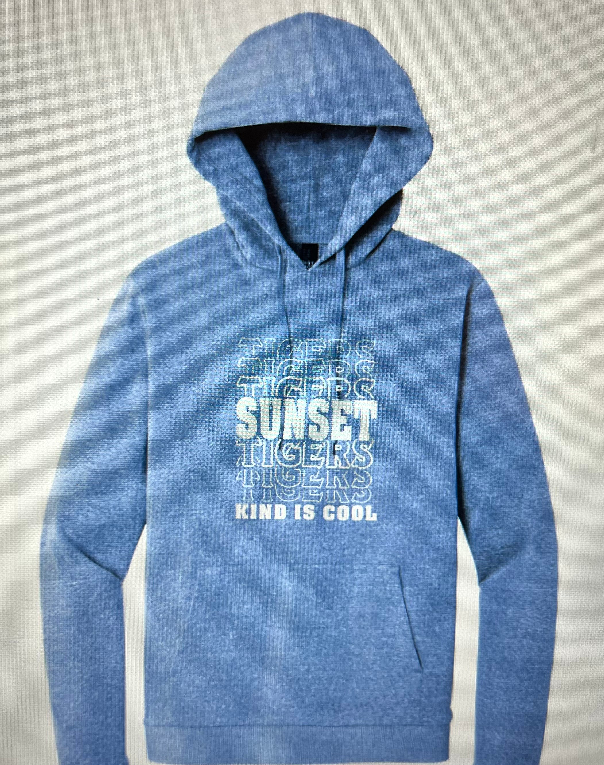 New Sunset Logos District Hooded Sweatshirt