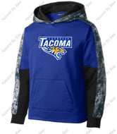 Tacoma Tigers Lacrosse Youth Sport-Tek Hooded Sweatshirt