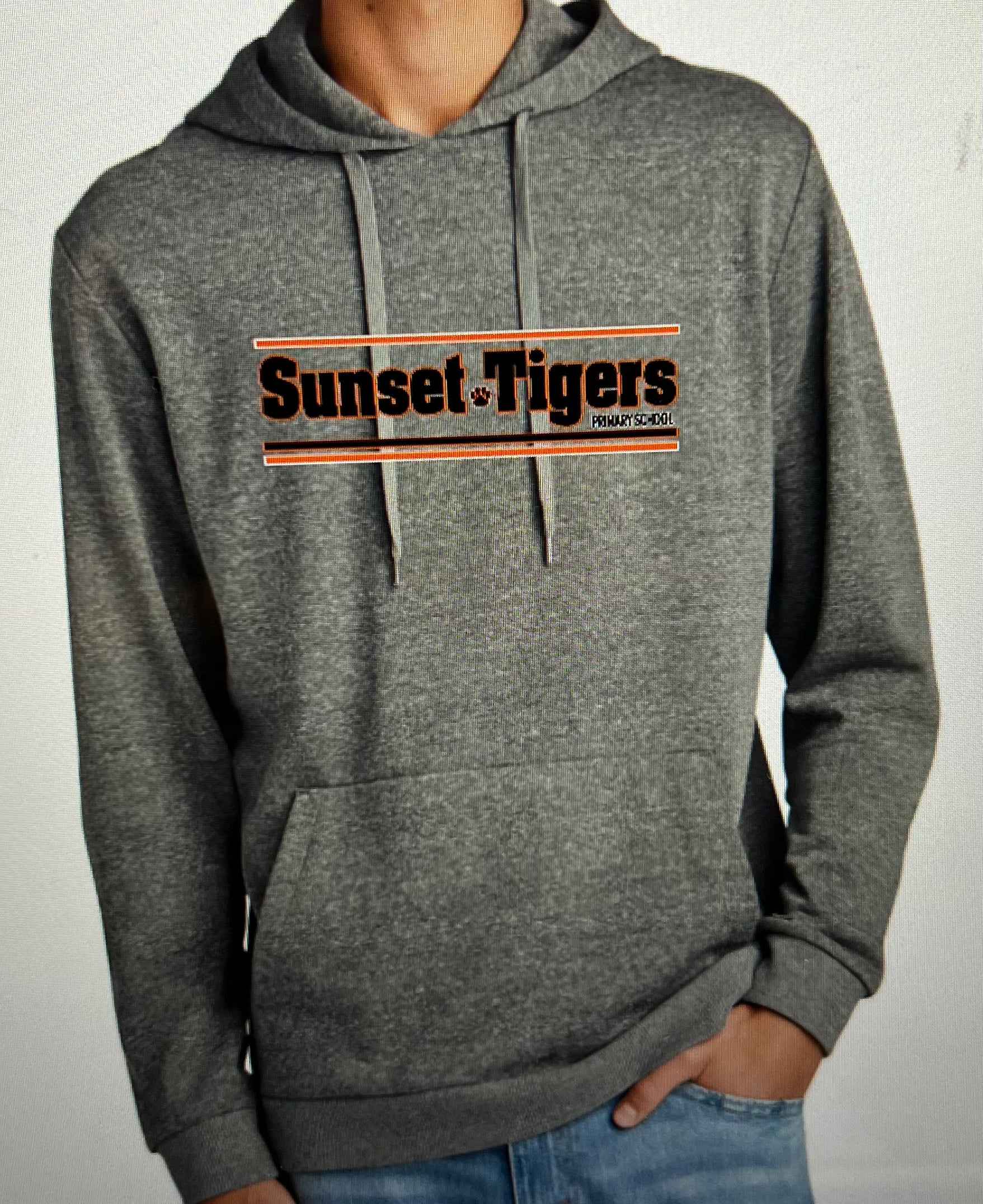 New Sunset Logos District Hooded Sweatshirt