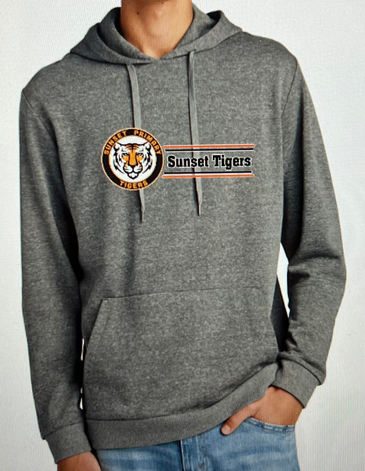 New Sunset Logos District Hooded Sweatshirt