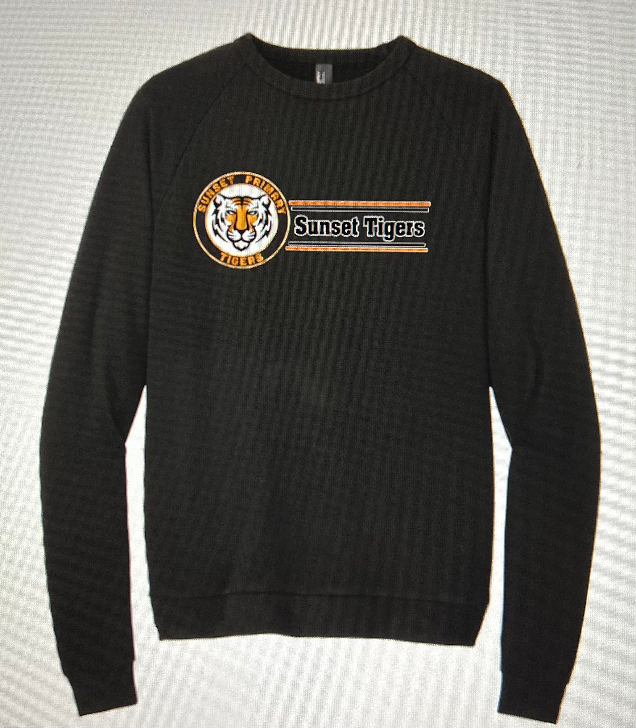 NEW Sunset Tigers Logos Perfect Crewneck