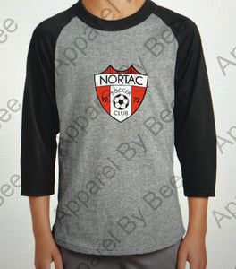 Nortac Soccer Youth 3/4 Sleeve Sport-Tek Tee